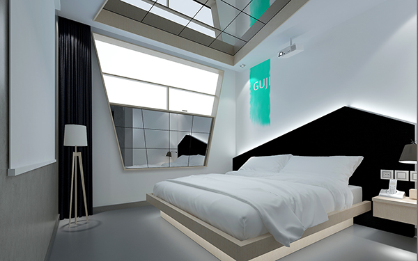 開封鼓跡藝術(shù)主題酒店裝修設(shè)計(jì)公司案例(圖6) 河南鼓跡藝術(shù)酒店6